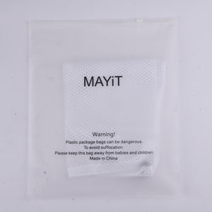 MAYiT Home Mesh Laundry Bag Washing Machine Apartment For Clothes With Drawstring