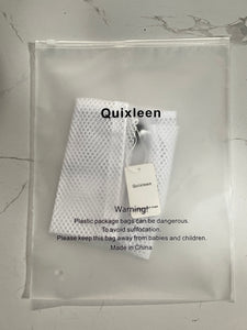 Quixleen Home Mesh Laundry Bag Washing Machine Apartment For Clothes With Drawstring