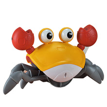 Load image into Gallery viewer, QWLWBU Music Crawling Crab with Automatically Avoid Obstacles Baby Toys
