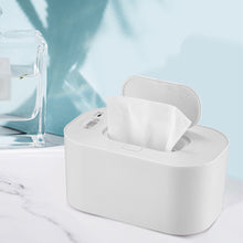 Load image into Gallery viewer, QWLWBU USB Dispenser Capacity Top Heating Holder Baby Wipe Warmer Diaper
