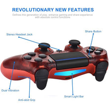 Load image into Gallery viewer, QWLWBU Wireless Controller Vibration Game Joystick Compatible with PS4
