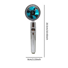 Load image into Gallery viewer, QWLWBU 360 Rotated ABS High Pressure Turbocharged Shower Heads
