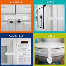 Load image into Gallery viewer, QWLWBU 20pcs Multifunctional Anti-pinching Child Safety Cabinet Lock
