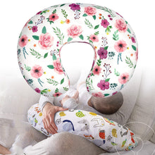 Load image into Gallery viewer, QWLWBU 2pcs/set Nursing Pillow and Positioner U Shaped Baby Nursing Pillow
