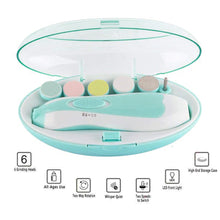 Load image into Gallery viewer, QWLWBU Baby Nail File Safe Nail Clipper Set Storage Box
