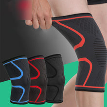 Load image into Gallery viewer, QWLWBU A Pair Knee Training Compression Sleeves Cycling Nylon Knitting
