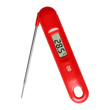 Load image into Gallery viewer, QWLWBU Kitchen Instant Folding Probe Adjustable Read Food Meat Thermometer
