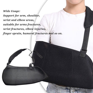 QWLWBU Adjustable Arm Sling For Shoulder Adult Broken Wrist