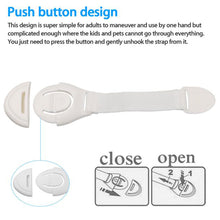 Load image into Gallery viewer, QWLWBU 20pcs Multifunctional Anti-pinching Child Safety Cabinet Lock
