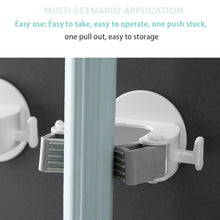 Load image into Gallery viewer, QWLWBU 4pcs Self Adhesive Broom Holder No Drilling Anti-Slip
