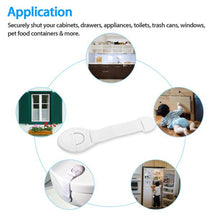 Load image into Gallery viewer, QWLWBU 20pcs Multifunctional Anti-pinching Child Safety Cabinet Lock
