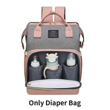 Load image into Gallery viewer, QWLWBU Breathable Baby Diaper Backpack Large Capacity Bags Oxford Cloth
