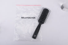 Load image into Gallery viewer, SELOTOKITER Vent Hair Brush, 11 Row Vented Hairbrush for Men and Women, Vent Brushes With Ball Tipped Bristles for Wet Short Curly Straight Hair Blow Drying Quickly(Black)
