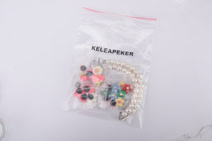KELEAPEKER 22pcs Women Pearl Chain DIY Clog Kids Adults Cute Easy Install Shoe Charm Set