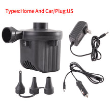 Load image into Gallery viewer, QWLWBU 110V To 240V Portable Quick-Fill Electric Air Pump with 3 Nozzles
