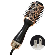 Load image into Gallery viewer, QWLWBU 3 In 1 Hot Air Blower Hair Dryer Brush For Straighten Curl
