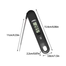 Load image into Gallery viewer, QWLWBU Kitchen Instant Folding Probe Adjustable Read Food Meat Thermometer
