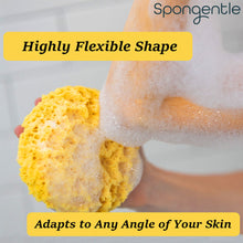 Load image into Gallery viewer, QWLWBU 3pcs Rich Lather Bath Sponge For Shower Body Cleaning
