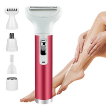 Load image into Gallery viewer, QWLWBU 5 in 1 Rechargeable Razor Painless Nose Hair Trimmer Body Epilator
