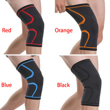 Load image into Gallery viewer, QWLWBU A Pair Knee Training Compression Sleeves Cycling Nylon Knitting
