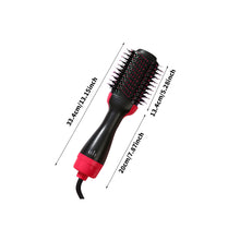 Load image into Gallery viewer, QWLWBU 3 In 1 Hot Air Blower Hair Dryer Brush For Straighten Curl
