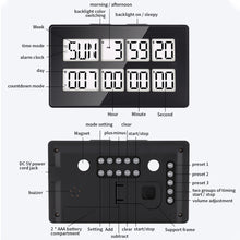 Load image into Gallery viewer, QWLWBU Dual Channel Mini Incubation Time Reminder Backlight Magnetic Back
