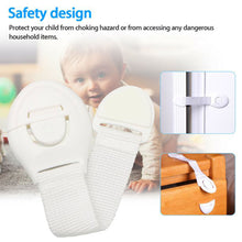 Load image into Gallery viewer, QWLWBU 20pcs Multifunctional Anti-pinching Child Safety Cabinet Lock
