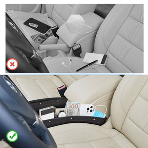 QWLWBU 2PCS Car Seat Gap Organizer Crevice Storage Car Interior Accessories