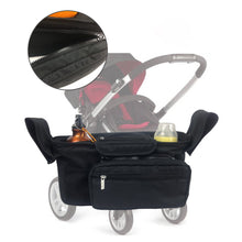 Load image into Gallery viewer, QWLWBU Diaper Storage With Insulated Cup Holder Fits for Various Strollers
